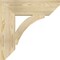 Ekena Millwork Thorton Slat Rough Sawn Bracket, Douglas Fir, 6"W x 24"D x 24"H BKT06X24X24THR06RDF - alternate 2